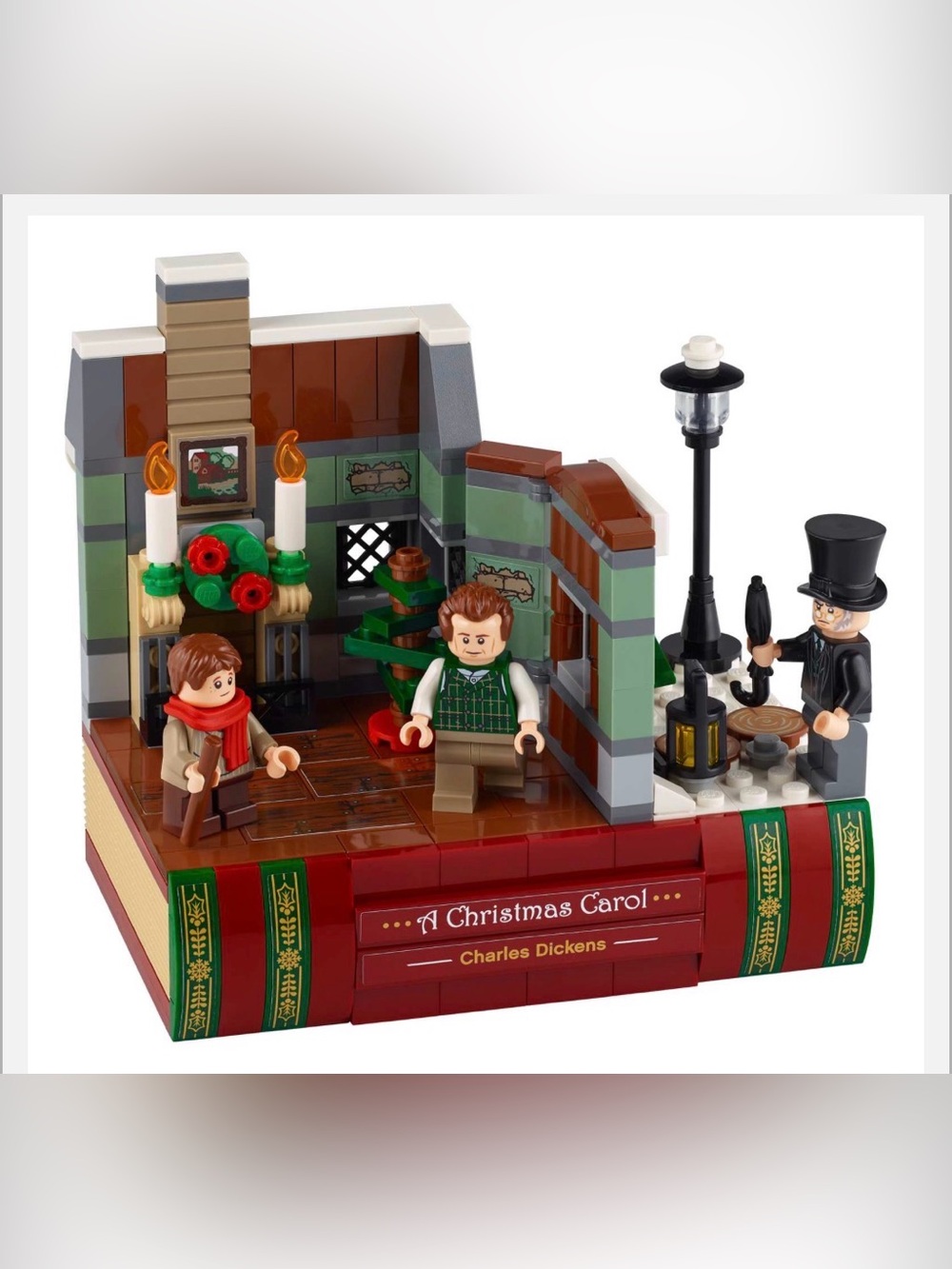 LEGO Charles Dickens A Christmas Carol Tribute, #40410, All Pieces & Box, MINT